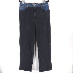 Abercrombie & Fitch 90’s Relaxed Jean HighRise Curve Love RARE 2Tone Size 32/14R